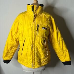 Ralph Lauren RXL Yellow Vintage 90’s Ski Jacket